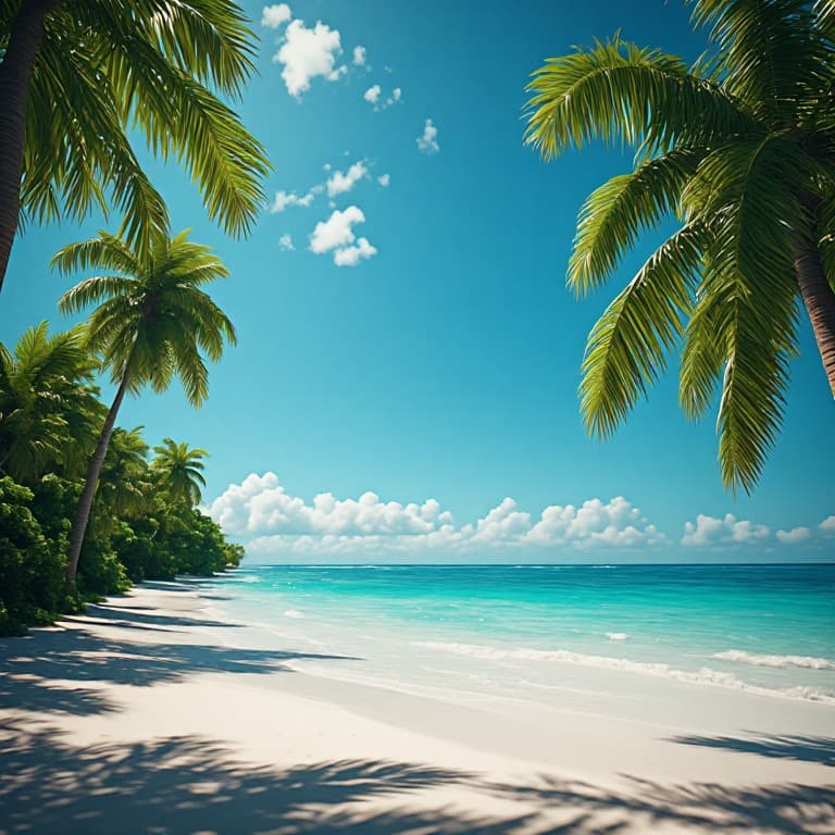 Caribbean Beach Background